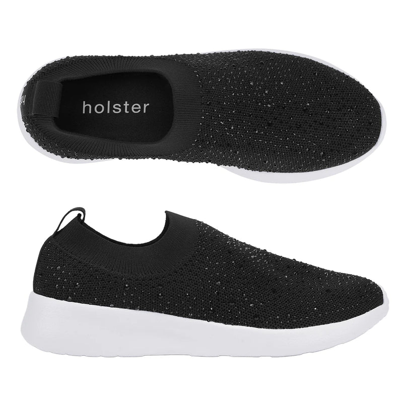 Holster - Firefly Slip On Womens Sneaker Black