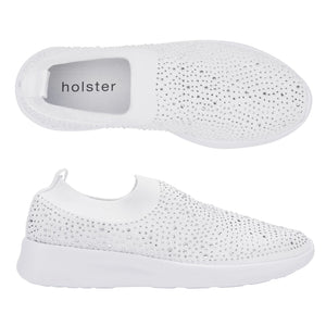 Holster - Firefly Slip On Womens Sneaker White