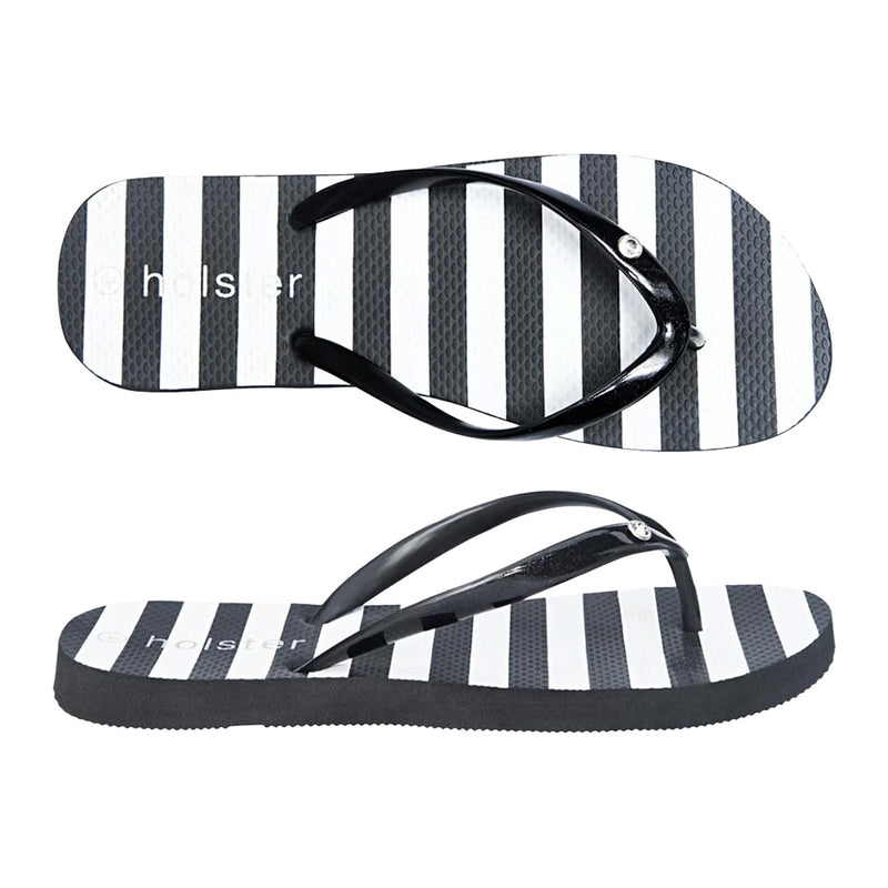 Holster - Holiday Flip Flop Womens Stripped