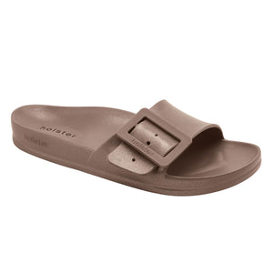 Holster - Solace Slip On Sandal Womens Natural Metallic
