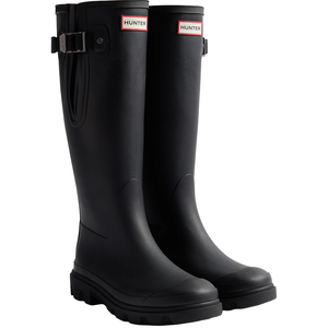 Hunter - Downpour Adjustable Wellington Boots Women Black