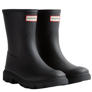 Hunter - Downpour Short Wellington Boots Women Black