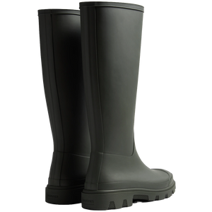 Hunter - Downpour Tall Wellington Boots Women Dark Olive