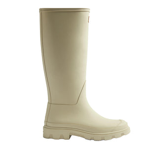 Hunter - Downpour Tall Wellington Boots Women Gravel