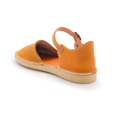 In-Step Leather - Mary Jane Suede Sandal