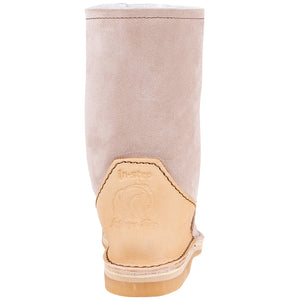 Instep Leather - Full Suede Sheepskin Boot Stone