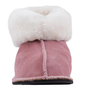Instep Leather - Sheepskin Suede Slipper Pink