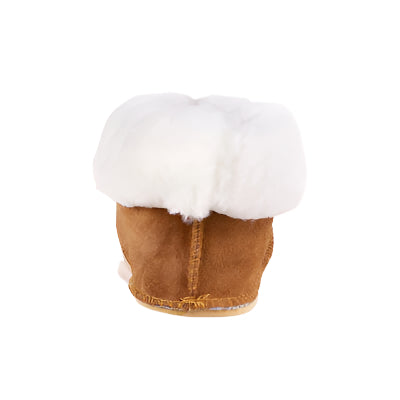 Instep Leather - Sheepskin Suede Slipper Tan