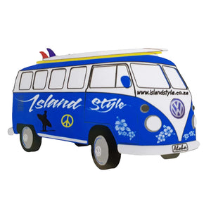 Island Style - Fridge Magnet Blue Kombi
