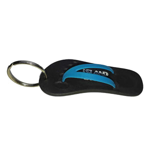 Island Style - Neon Pop Slops Keyring Black