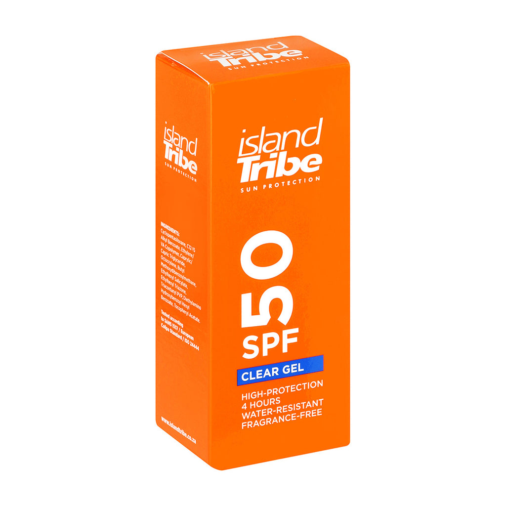 Island Tribe - Clear Gel Sunscreen- SPF 50