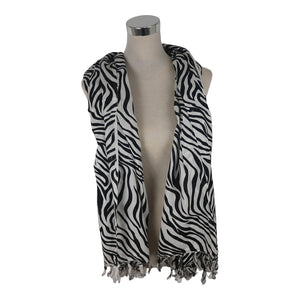 J Importers - Printed Sarong Zebra Black