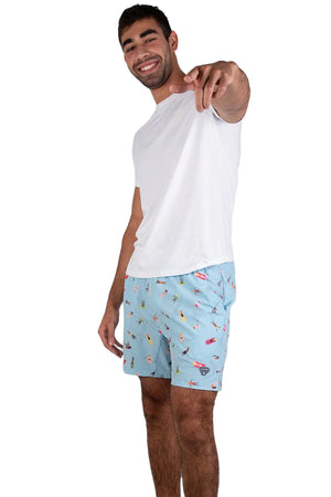 Lizzard - Cruiser Elasticated Boardie Mens Jaws