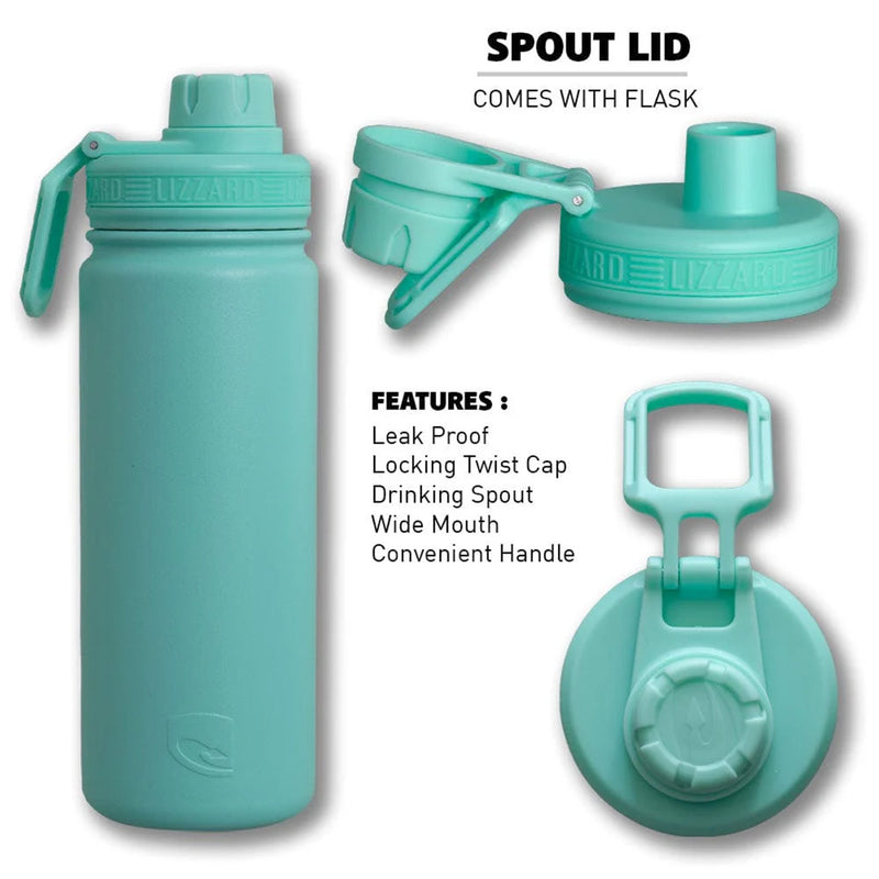 Lizzard - Flask 530ML Unisex Green