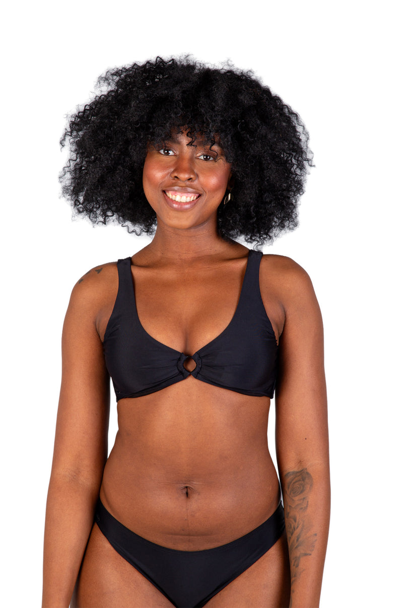 Lizzy - Ariah Bikini Top Black