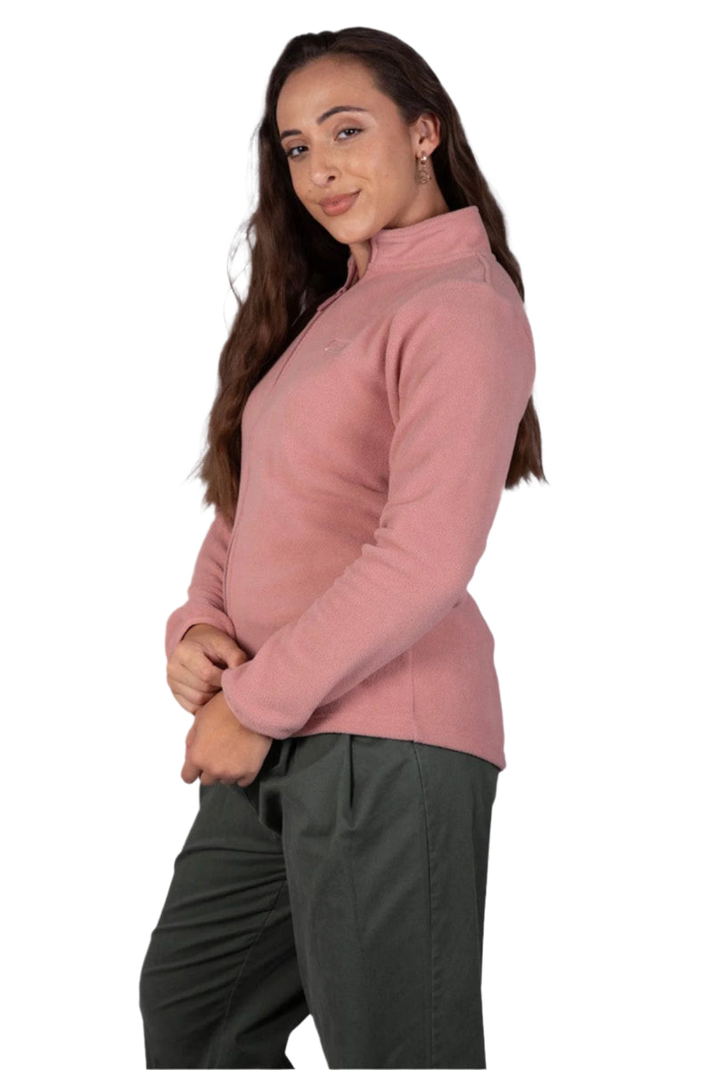Lizzy - Marrtie Zip Thru Micro Fleece Top