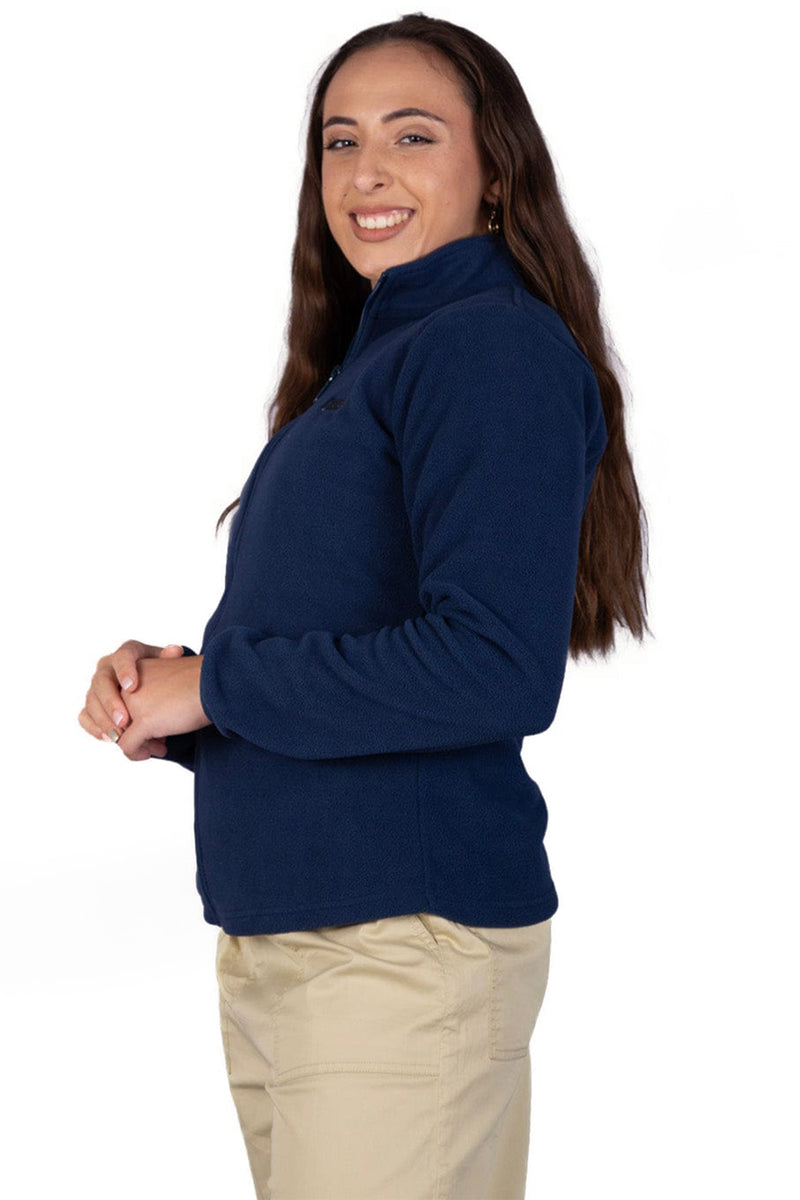 Lizzy - Marrtie Zip Thru Micro Fleece Top