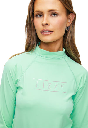 Lizzy - Pino Long Sleeve Rashie Cabbage