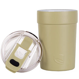 Lizzy - Travel Cup 360 ML Ceramic Inner Lead Free Desert