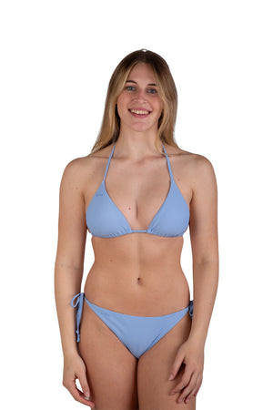 Lizzy - Zax Tie Bikini Bottom Cornflower