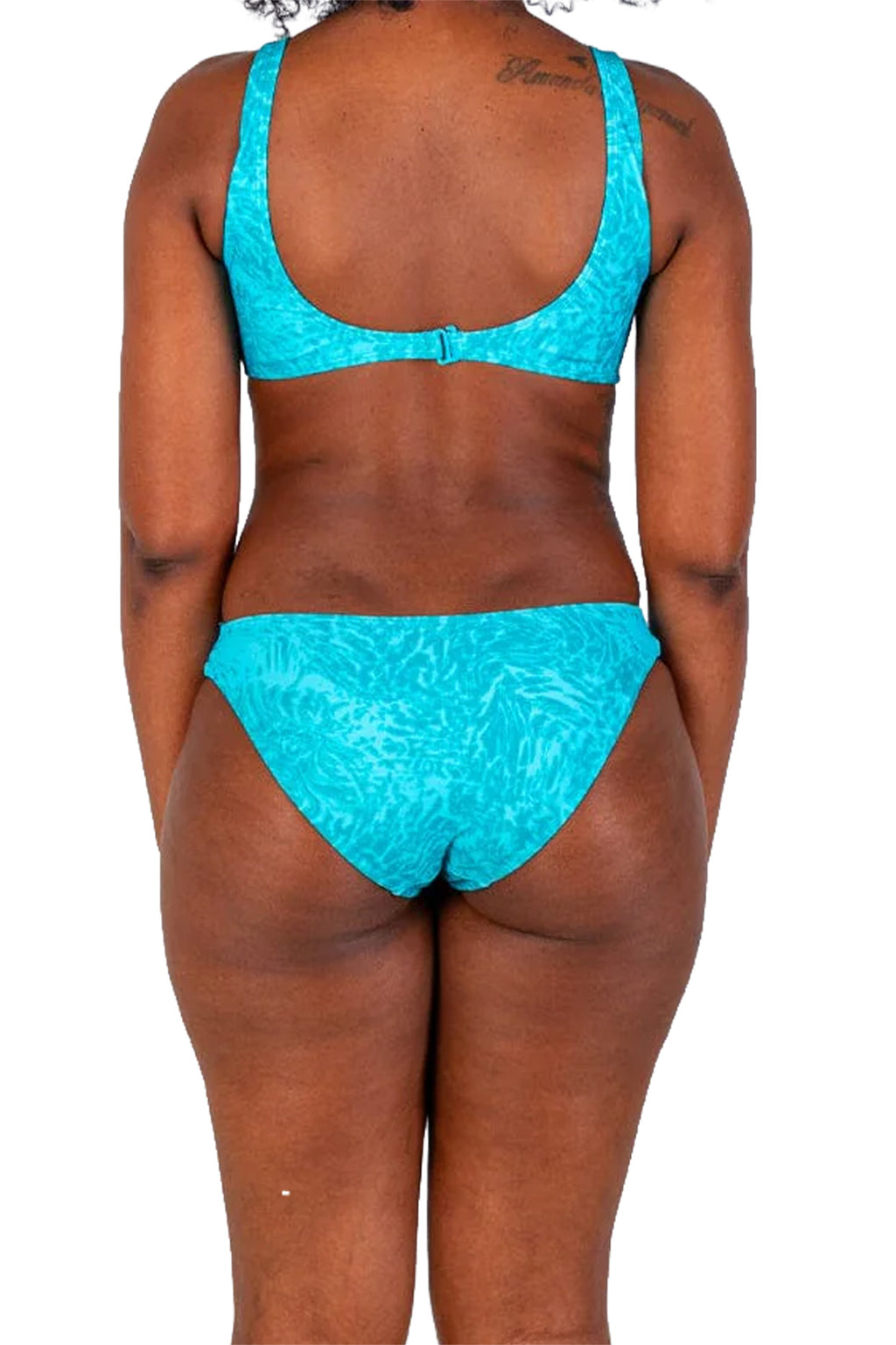 Lizzy - Zax Bikini Bottom Aqua Awirl