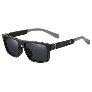 Lundun - Mens Polarised Rectangular Sunglasses L8833