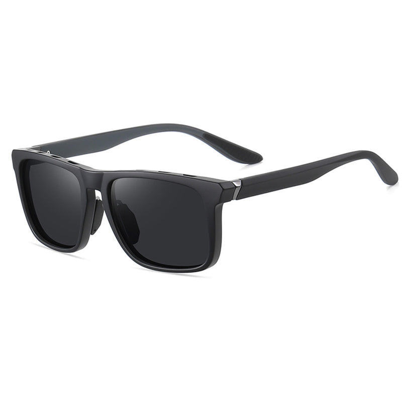 Lundun - Mens Polarised Rectangular Glasses L8853