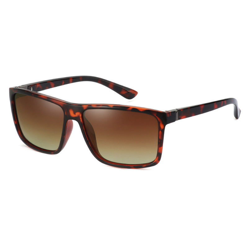 Lundun - Mens Polarised Rectangular Glasses L8967