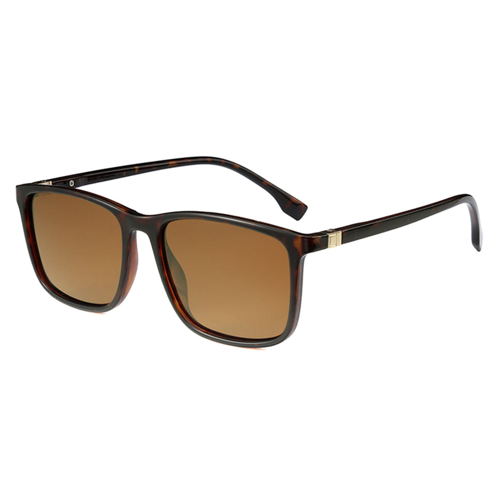 Lundun - Mens Polarised Rectangular Sunglasses L8677