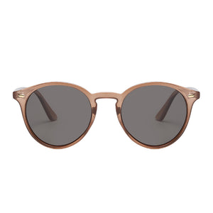 Lundun - Unisex Sunglasses Transparent Brown Smoke L0002
