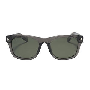 Lundun - Unisex Sunglasses Transparent Green Grey L9997