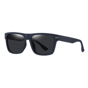 Lundun - Unisex Sunglasses Matte Blue Smoke L9831