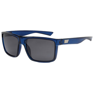 Lundun - Unisex Sunglasses Transparent Blue Smoke L8664