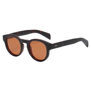 Lundun - Unisex Sunglasses Black & Demi Orange L9724