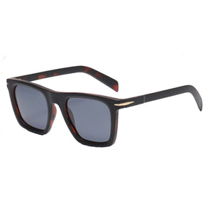Lundun - Unisex Sunglasses Black & Demi Smoke L9731