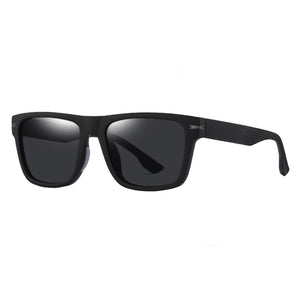 Lundun - Unisex Sunglasses Matte Black Smoke L9830