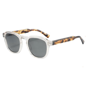 Lundun - Unisex Sunglasses Transparent Smoke L9898