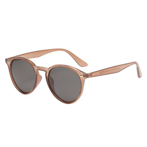 Lundun - Unisex Sunglasses Transparent Brown Smoke L0002