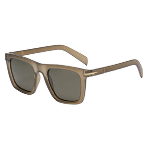 Lundun - Unisex Sunglasses Transparent Green L0007