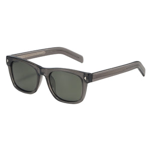 Lundun - Unisex Sunglasses Transparent Green Grey L9997