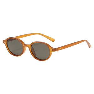 Lundun - Unisex Sunglasses Transparent Yellow Green L9714