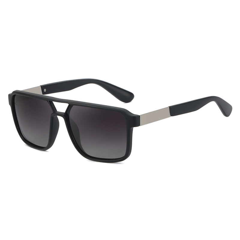 Lundun - Unisex Polarised Rectangular Glasses L9254