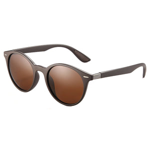 Lundun - Unisex Polarised Round Sunglasses L8330