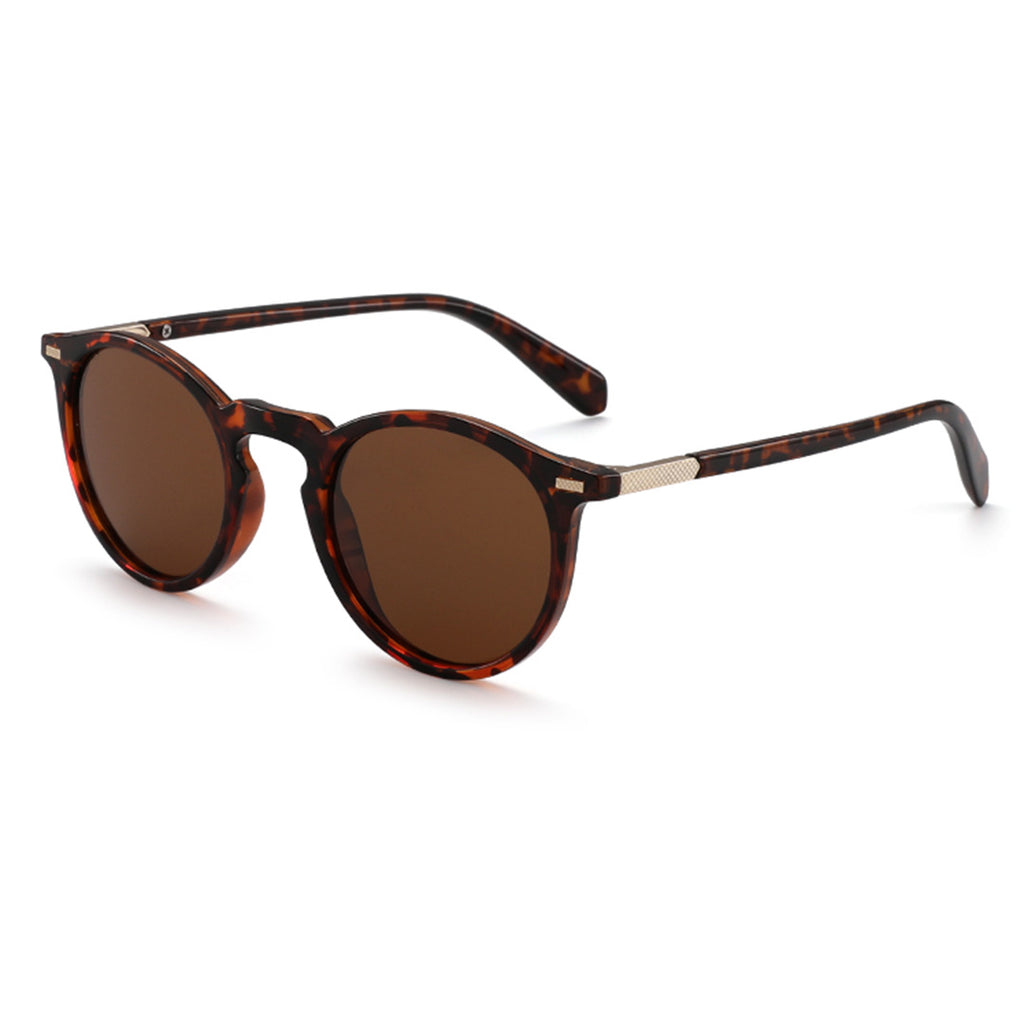 Lundun - Unisex Polarised Round Glasses L8251