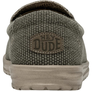 Hey Dude - Mikka Braided Men Slip On Shoe Army