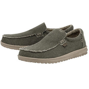 Hey Dude - Mikka Braided Men Slip On Shoe Army