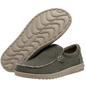 Hey Dude - Mikka Braided Men Slip On Shoe Army