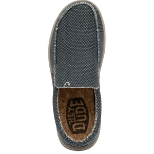 Hey Dude - Mikka Braided Mens Slip On Shoe Deep Blue