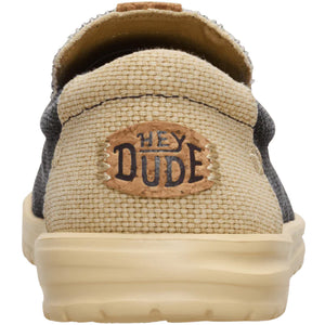 Hey Dude - Mikka Braided Mens Slip On Shoe Black