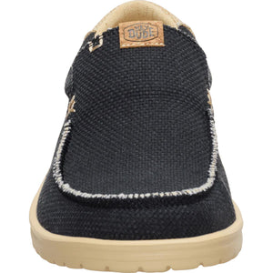 Hey Dude - Mikka Braided Mens Slip On Shoe Black